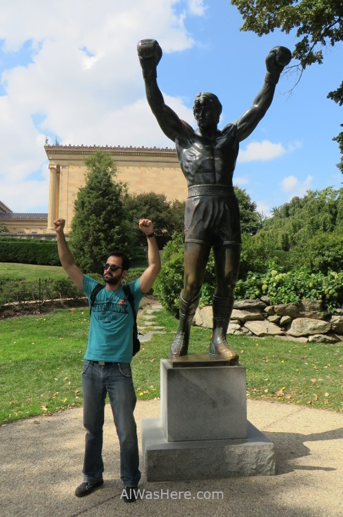 2014 Estatua de Rocky en Filadelfia Philadelphia statue