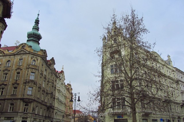 Edificios entre Josefov y Stare Mesto