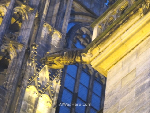 Praga Catedral San Vito Vitus Cathedral Prague gargola gamba langostino gargoile swrimp