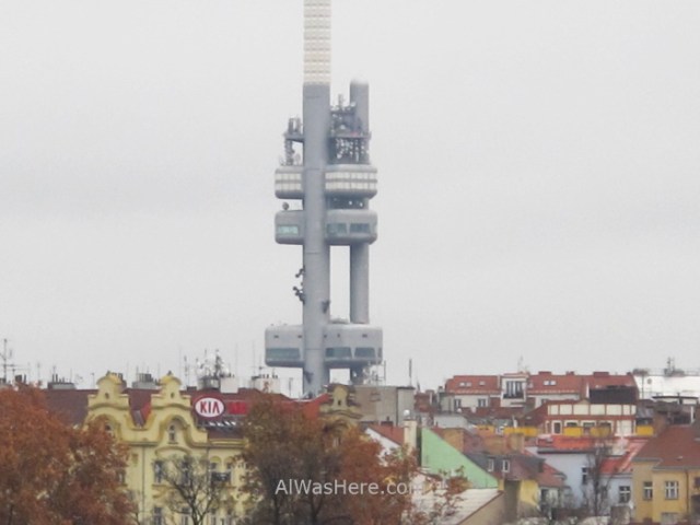 Praga Torre telecomunicaciones telecomunications tower Prague