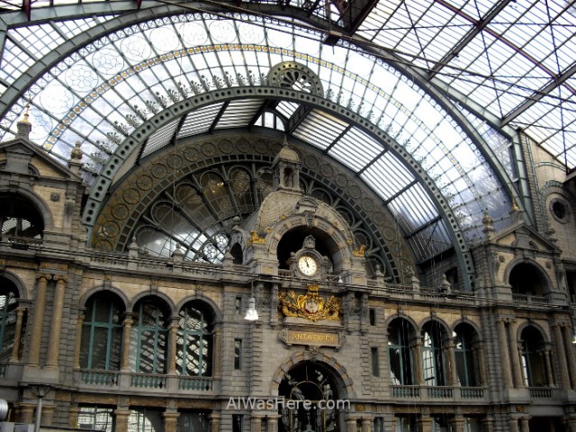 estacion-de-tren-de-amberes-belgica-antwerpen-train-station-belgium