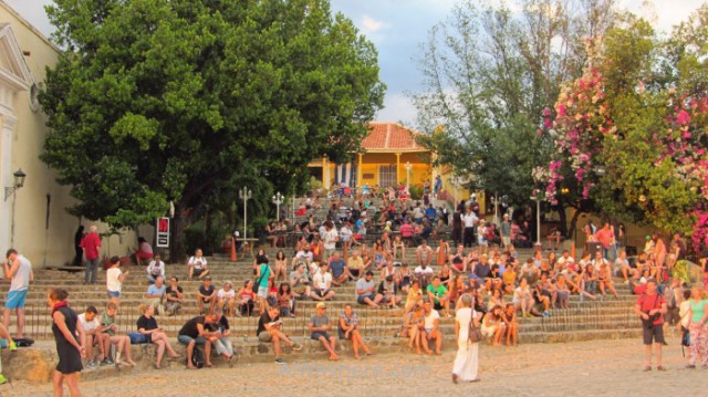 3. Zona wifi en Trinidad turistas, Cuba. Zone tourist