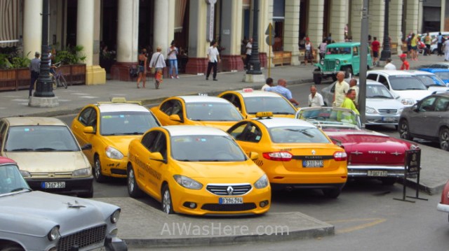 Taxis Cubacar La Habana Cuba. Havana.