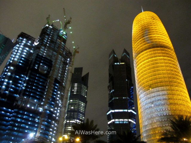 Doha 10. Rascacielos del West Bay, Doha, Catar. Skyscrapers Qatar