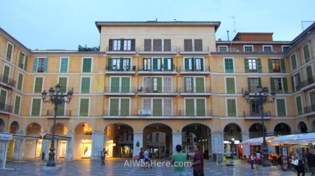 Palma Mallorca 7. Plaza Mayor. España. Main Square, Spain