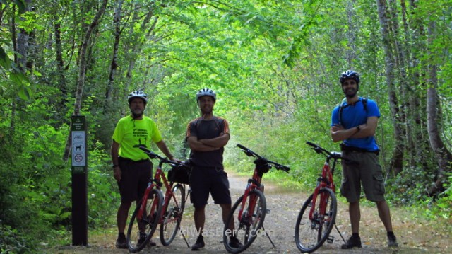 COWICHAN VALLEY TRAIL 1. Isla de Vancouver, Columbia Britanica, Canada. Island, British