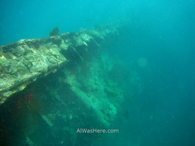Coron pecios 4. Lusong Gunboat Morazan Maru. Isla de Coron, Palawan, filipinas, buceo. Diving shipwrecks  Philippines.JPG
