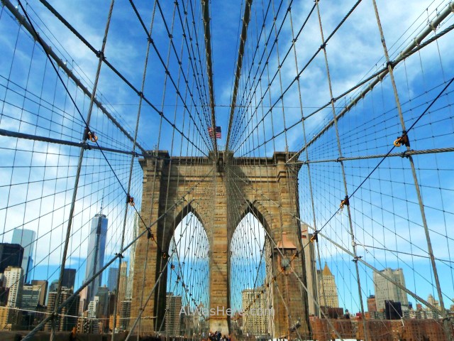Nueva York running 15. Puente Brooklyn Bridge, New York City