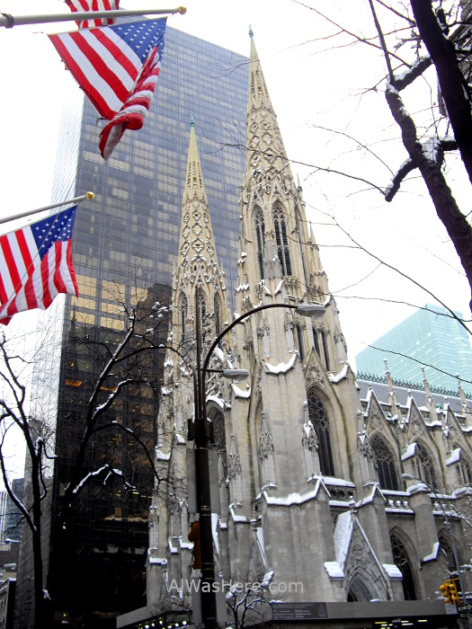 Rockefeller Center 9. Exterior de la catedral de San Patricio Plaza Nueva York New St Patrick's cathedral
