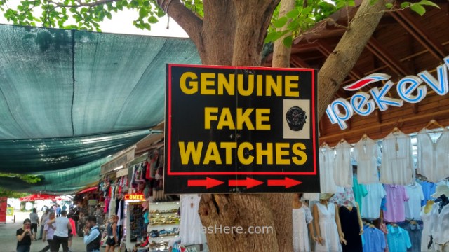 EFESO 2. Relojes falsos, fake watchesTurquia. Ephesus Turkey