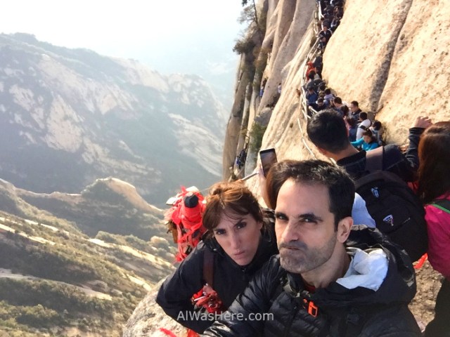 CHINA Golden Week Huashan 3 planchas plank