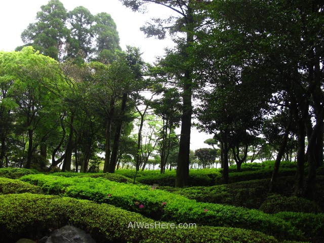 Kirishima Parque Nacional 2. National Park Japon Japan Kyushu JArdin garden Hotel Balneario en Kirishima Onsen Spa