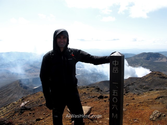 MONTE ASO 9. Sendero trail Nakadake Asosan Mount Summit, Kyushu, Japon, Japan alwashere