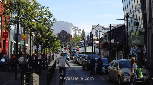 REIKIAVIK 1 calle comercial commercial street Reykjavik Islandia Iceland