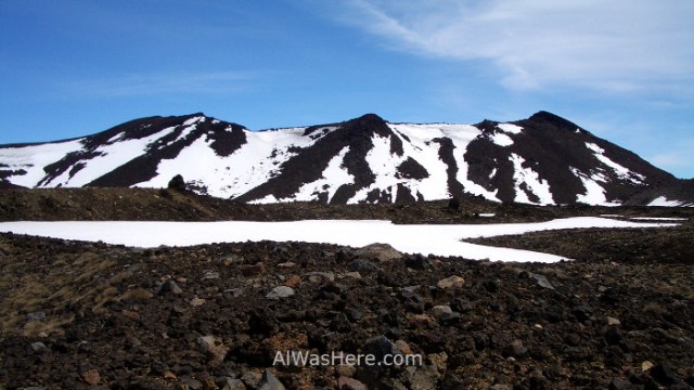 TONGARIRO NATIONAL PARK 6 Alpine Crossing Monte Mount Tongariro Parque Nacional Nueva Zelanda.New Zealand