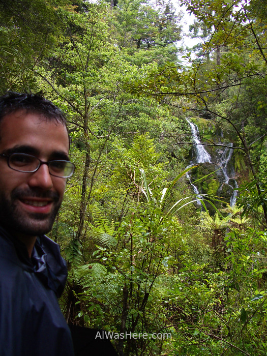 ABEL TASMAN NATIONAL PARK 2 Torrent Bay High Tide Track Cascade Falls parque nacional, Nueva Zelanda New Zealand