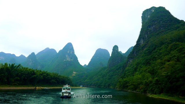 Crucero Río Li (104) river cruise Guilin Yangshuo