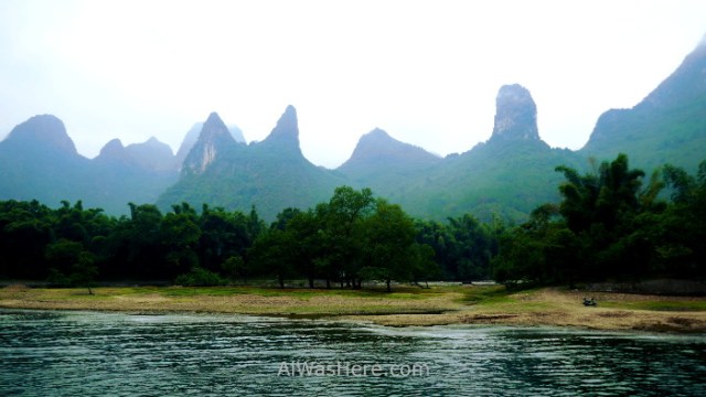 Crucero Río Li (41) Wangfu Rock river cruise Guilin Yangshuo